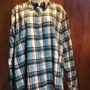 Chic Comfort Collection Button Down Women’s 3X Shirt PF